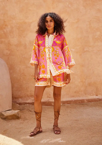 TIYA BY SANIA MASKATIYA RTW DROP 1 | ARIA CANDY PINK