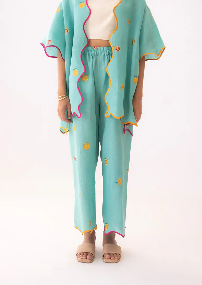 TIYA BY SANIA MASKATIYA RTW DROP 1 | MILA TURQUOISE