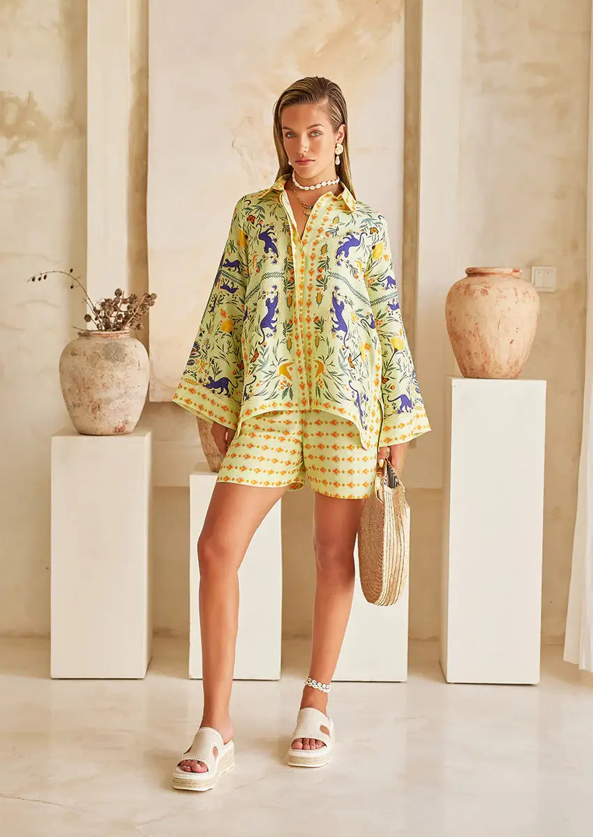 TIYA BY SANIA MASKATIYA RTW DROP 1 | VERA TEA GREEN