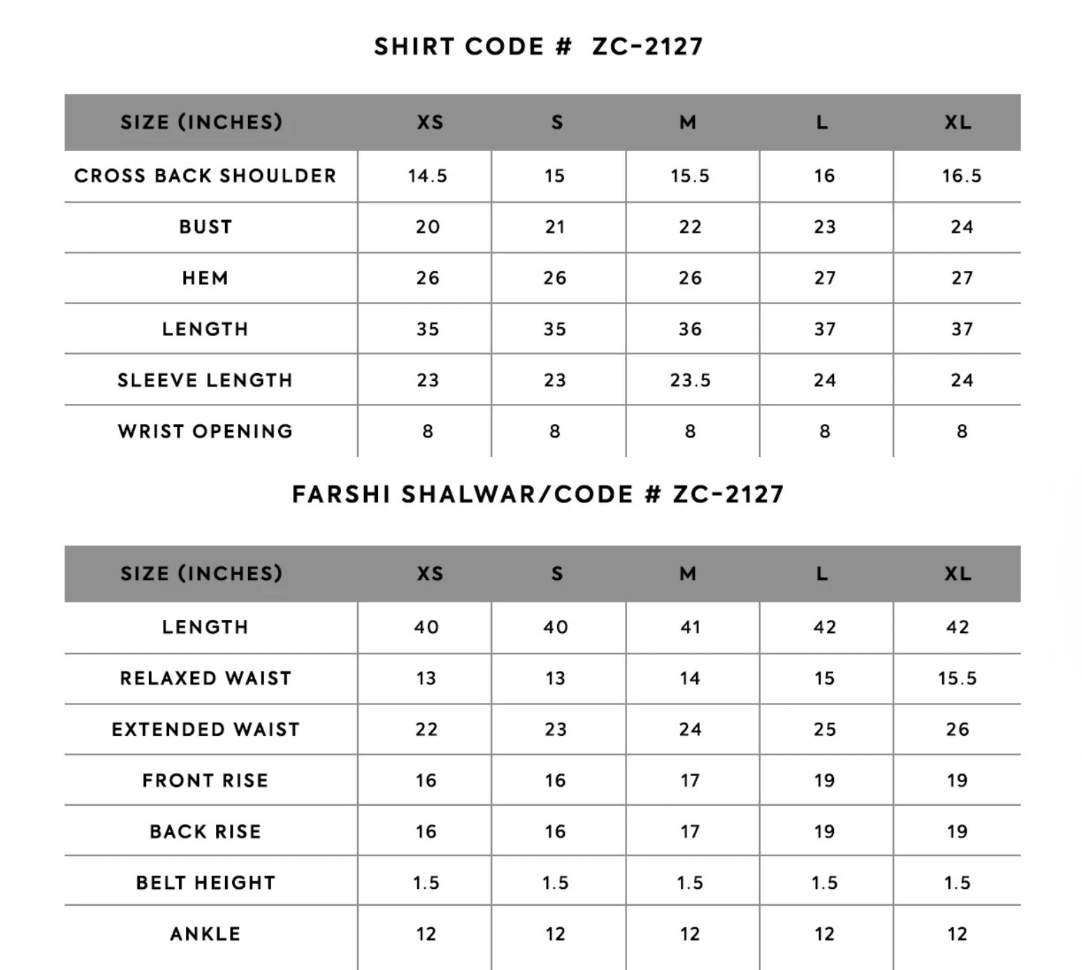 ZARA SHAHJAHAN FALL PRET’24 | ZC-2127