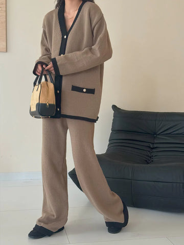 HASSAL AUTUMN WINTER’24 | GENEVA 3PC KNIT SET