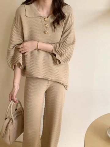 HASSAL AUTUMN WINTER’24 | SEVILLE BEIGE SET
