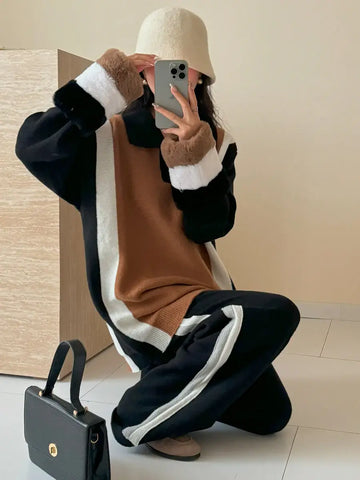 HASSAL AUTUMN WINTER’24 | NEHIR BROWN FUR 2PC SET