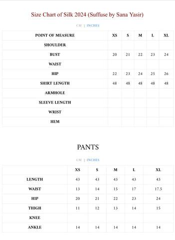 SUFFUSE SILK PRET FALL’24 | NAVARA
