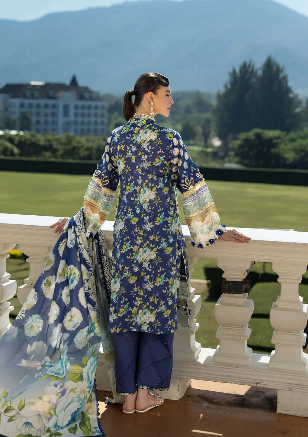 ELAF PRINTS COLLECTION’25 | EPE-06B OCEAN'S EMBRACE
