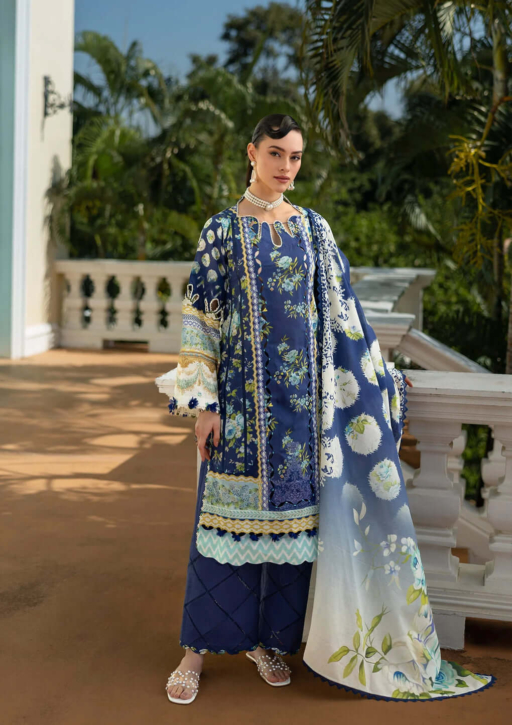 ELAF PRINTS COLLECTION’25 | EPE-06B OCEAN'S EMBRACE