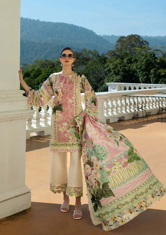 ELAF PRINTS COLLECTION’25 | EPE-01A THISTLE & ROSE