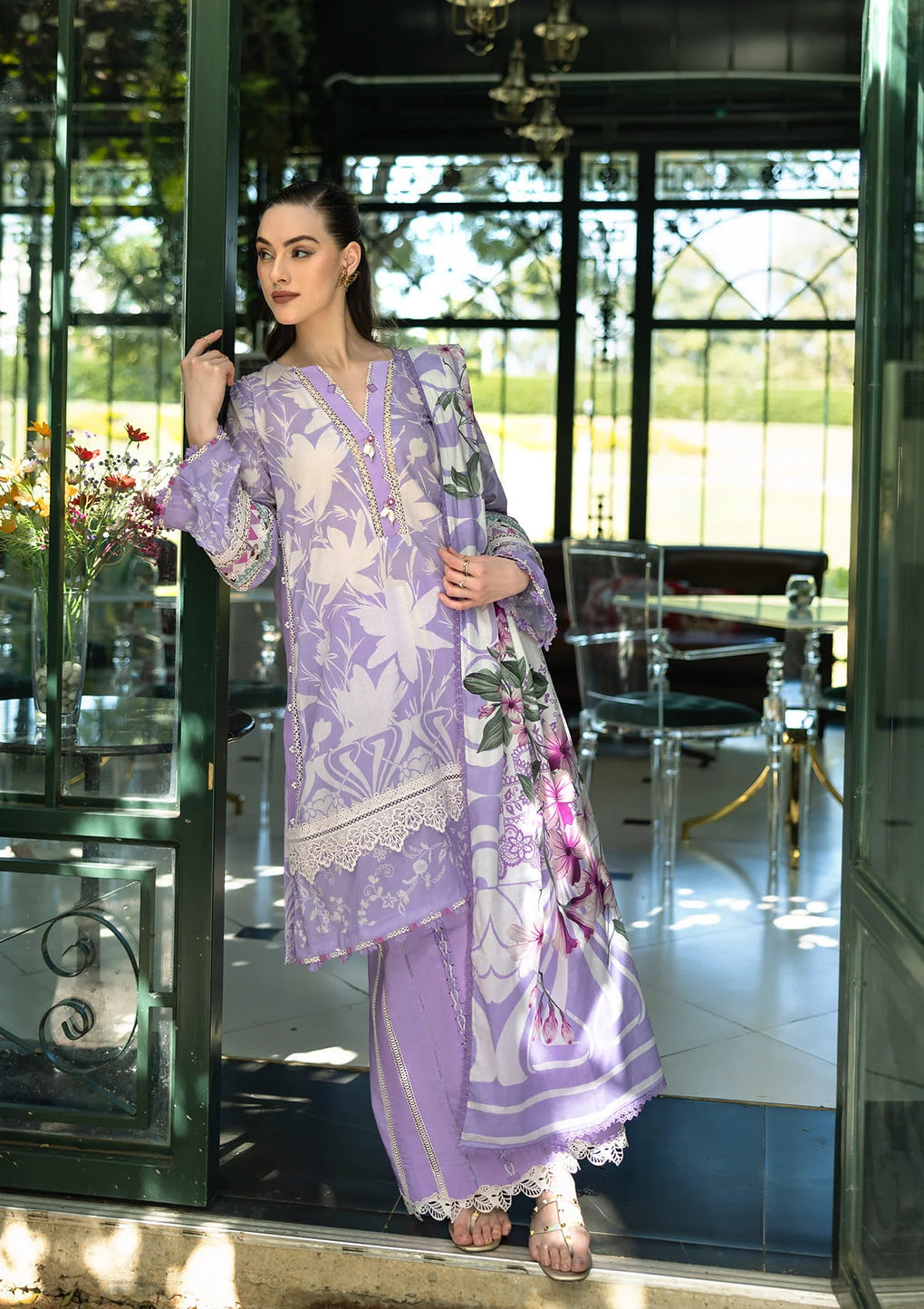 ELAF PRINTS COLLECTION’25 | EPE-08A LAVENDER AURA
