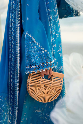 QALAMKAR SAHIL LUXURY LAWN’25 | VICTORIA