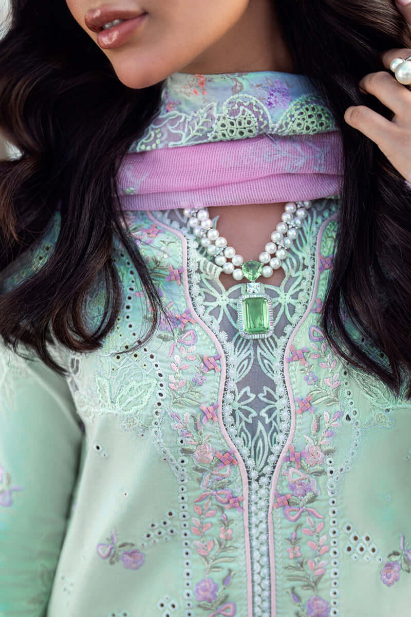 QALAMKAR SAHIL LUXURY LAWN’25 | CHLOE