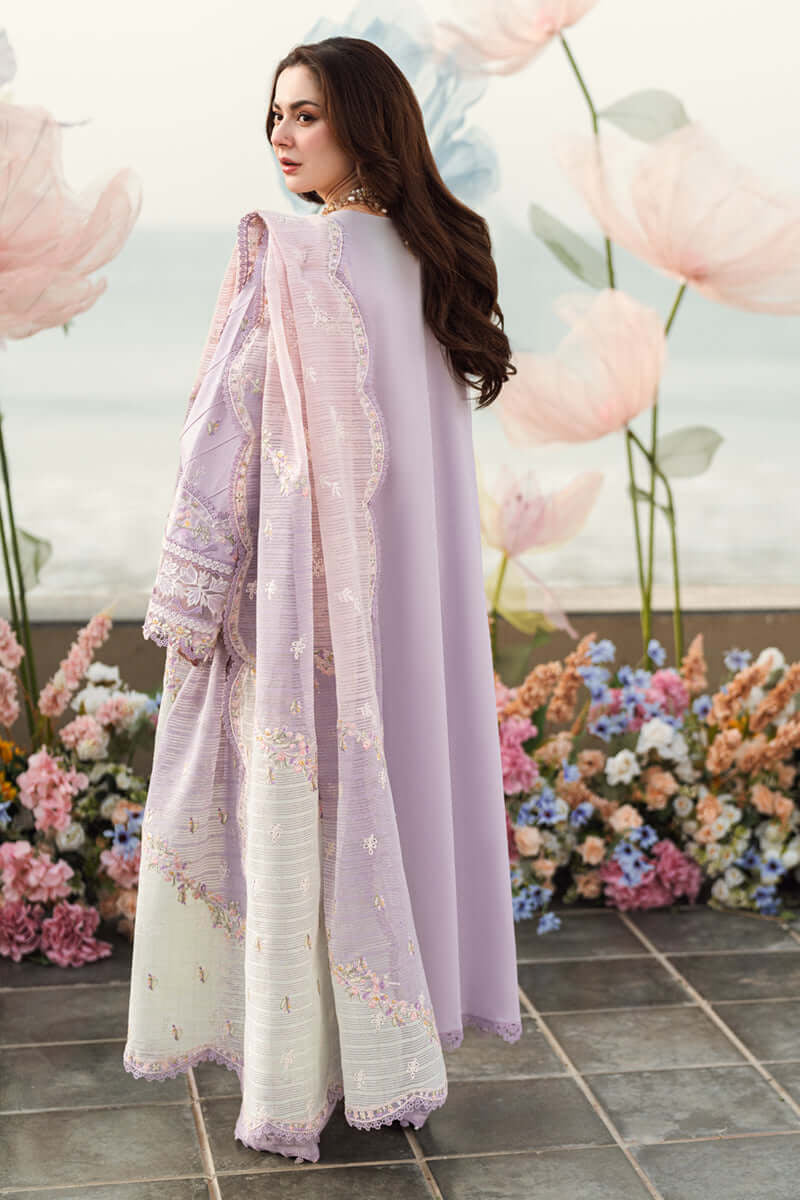 QALAMKAR SAHIL LUXURY LAWN’25 | EVELYN