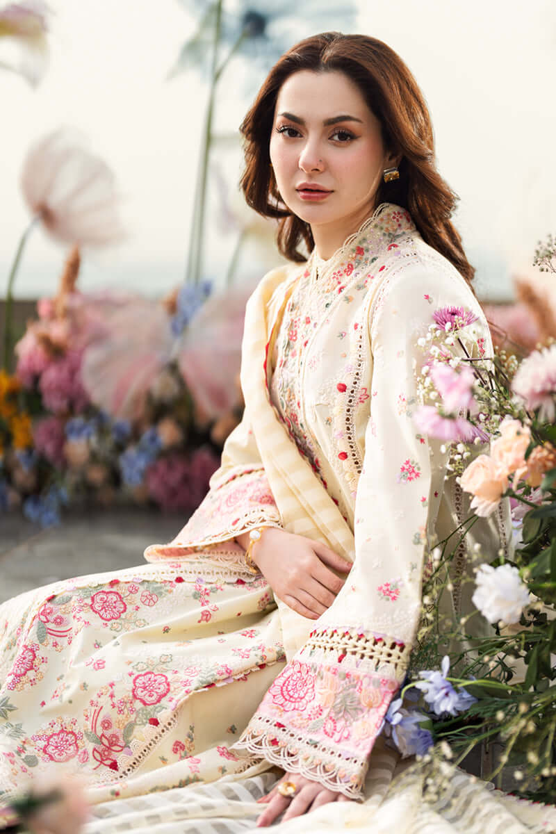 QALAMKAR SAHIL LUXURY LAWN’25 | SCARLETT