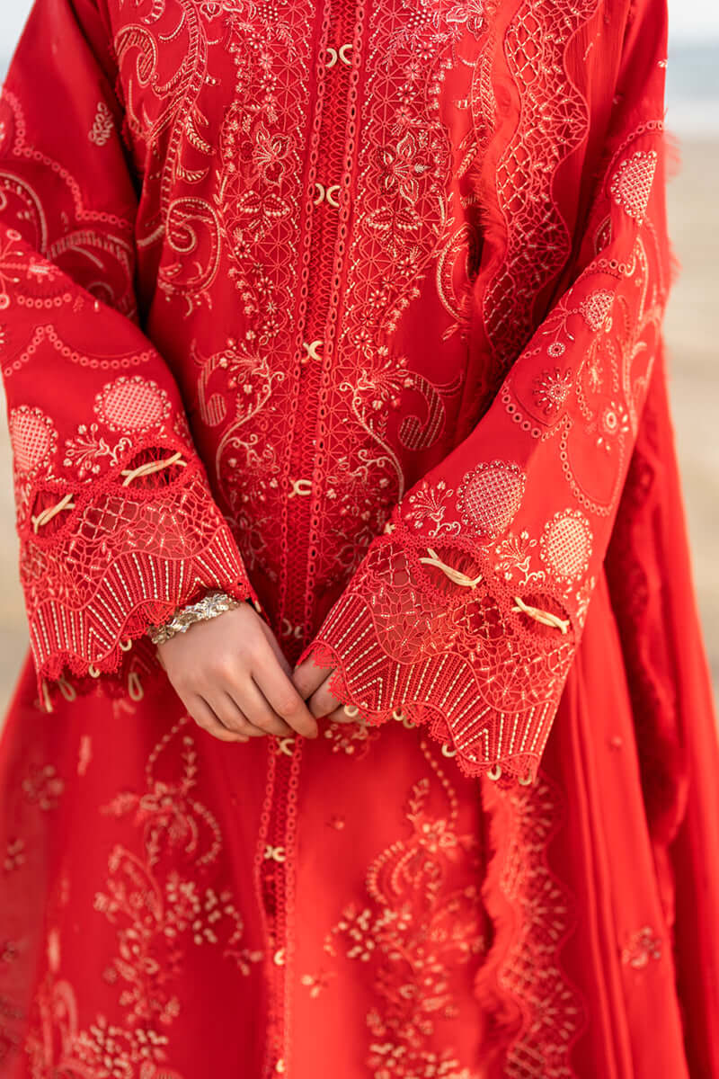 QALAMKAR SAHIL LUXURY LAWN’25 | BELLA