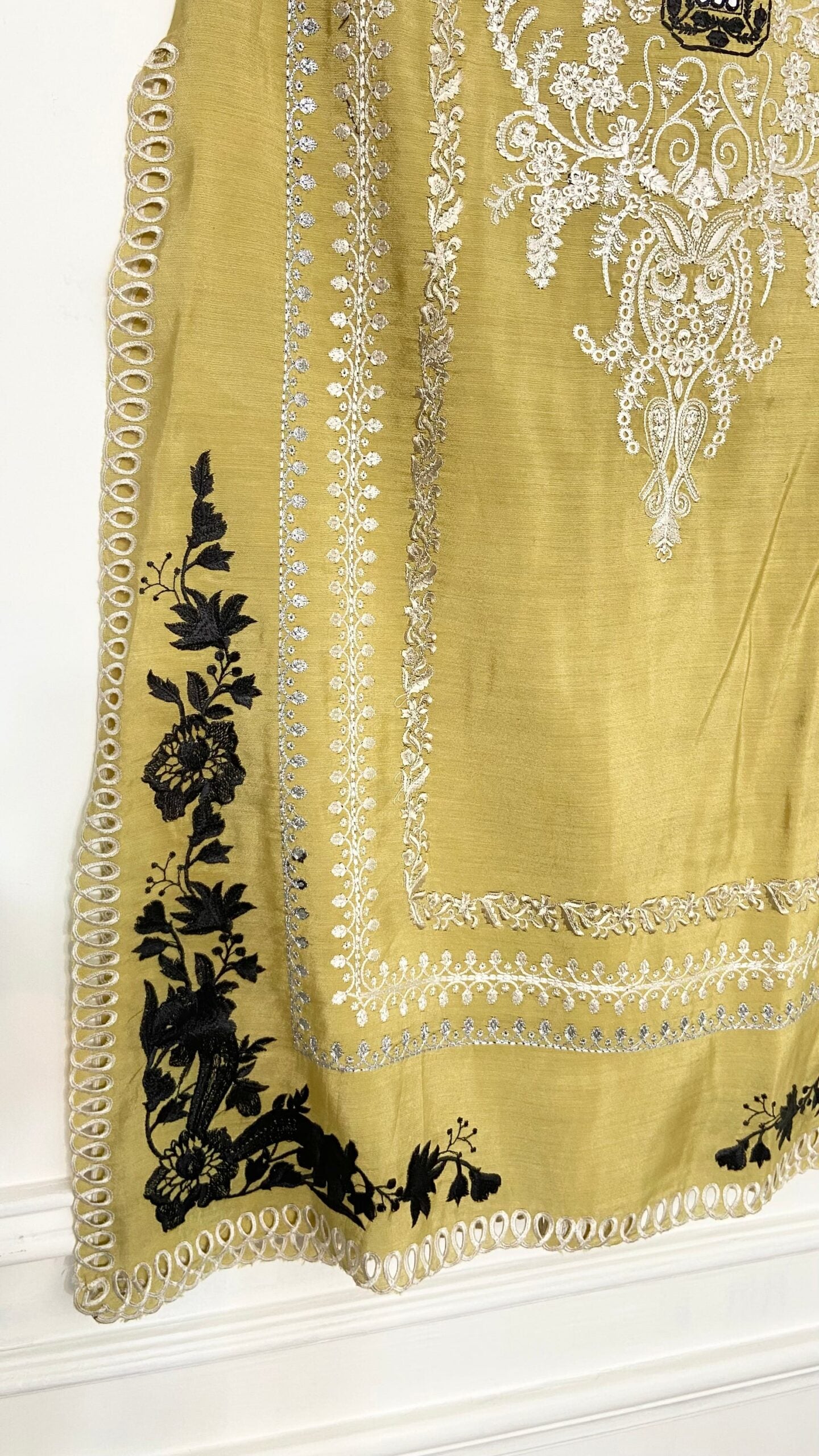 ZAINAB | MUSTARD LONG DRESS