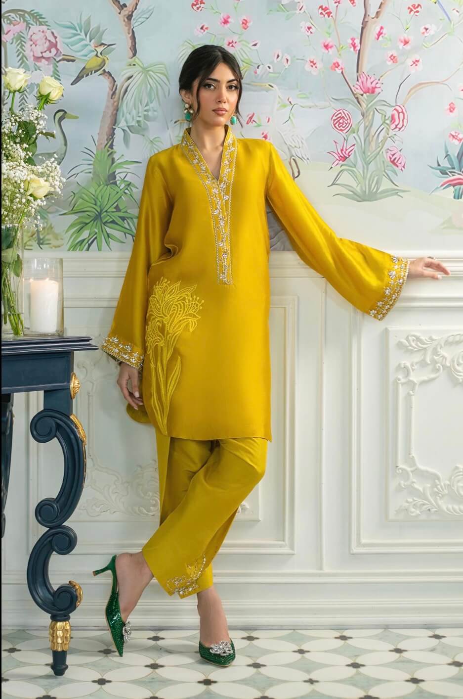 ANNUS ABRAR SEHR EID LUXE’25 | MELANIE DAFFODIL