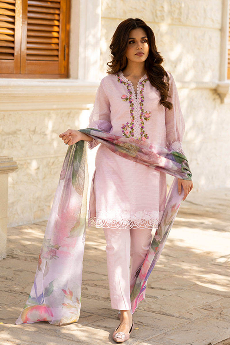 FARIDA HASAN SUNLIT FLORAL EID EDIT’25 | PASTEL BLOOM SET