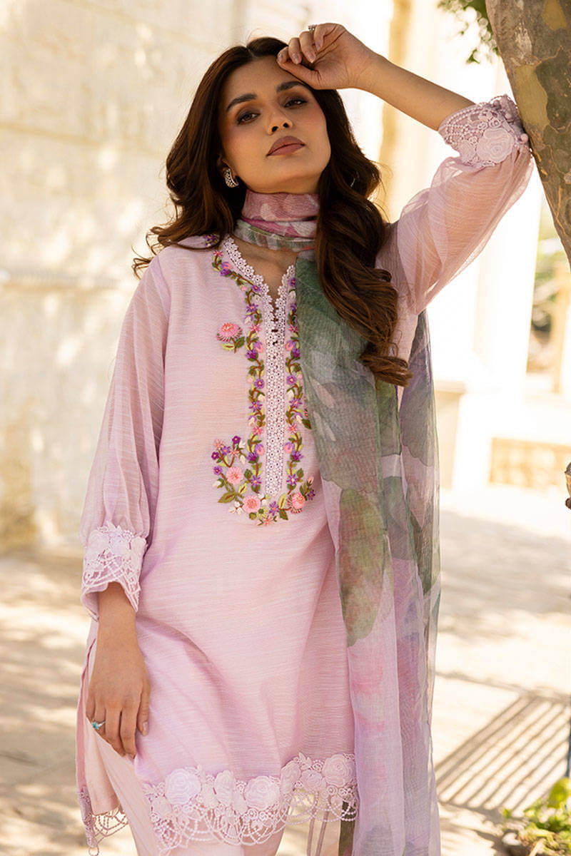 FARIDA HASAN SUNLIT FLORAL EID EDIT’25 | PASTEL BLOOM SET