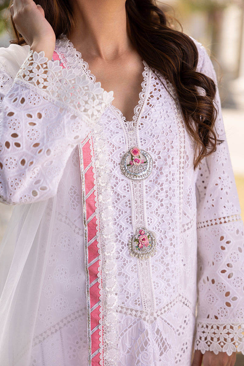 FARIDA HASAN SUNLIT FLORAL EID EDIT’25 | ROSE GARDEN WITH DUPATTA