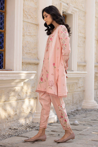 FARIDA HASAN SUNLIT FLORAL EID EDIT’25 | PINK ROSE WITH SHALWAR