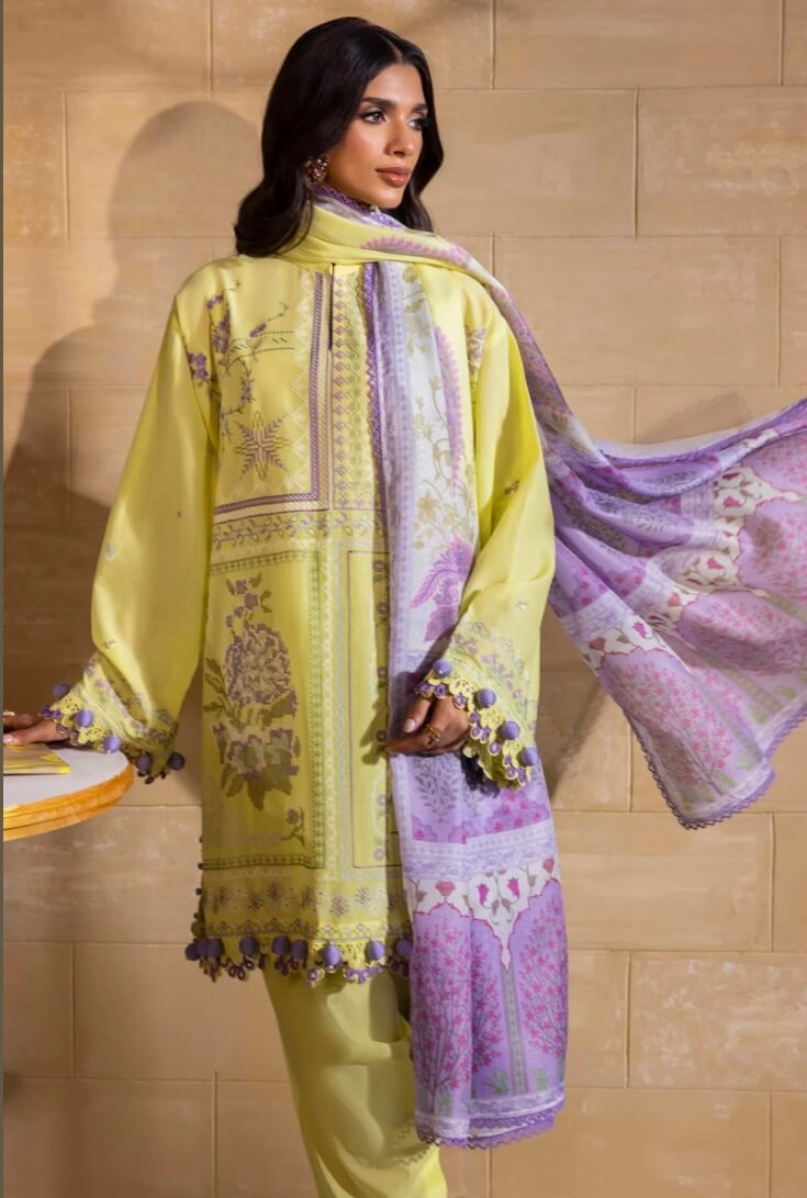 SANA SAFINAZ MUZLIN SPRING’25 VOL 1 | M251-018B-3CT