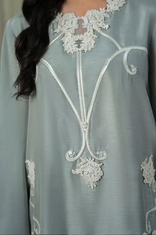 AMMARA KHAN ‘SIA EID LUXURY’25 | DOVE KURTA SHALWAR SET