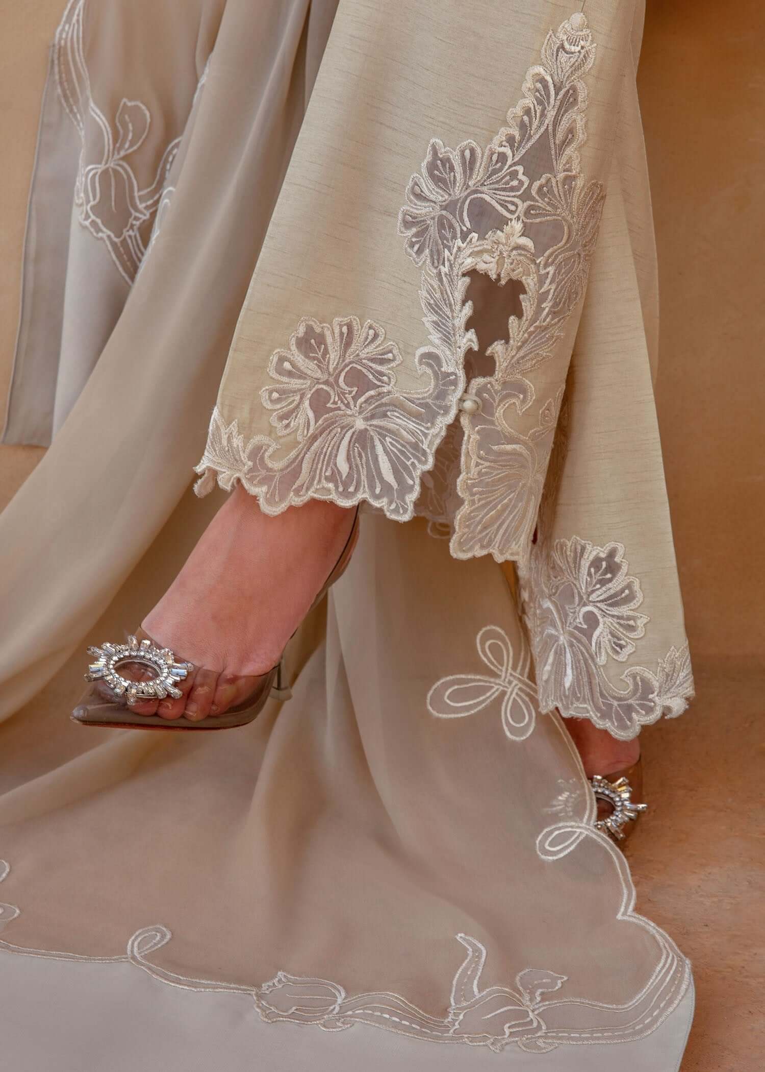 SAIRA SHAKIRA NOVA EID COLLECTION’25 | LATTE GLOW