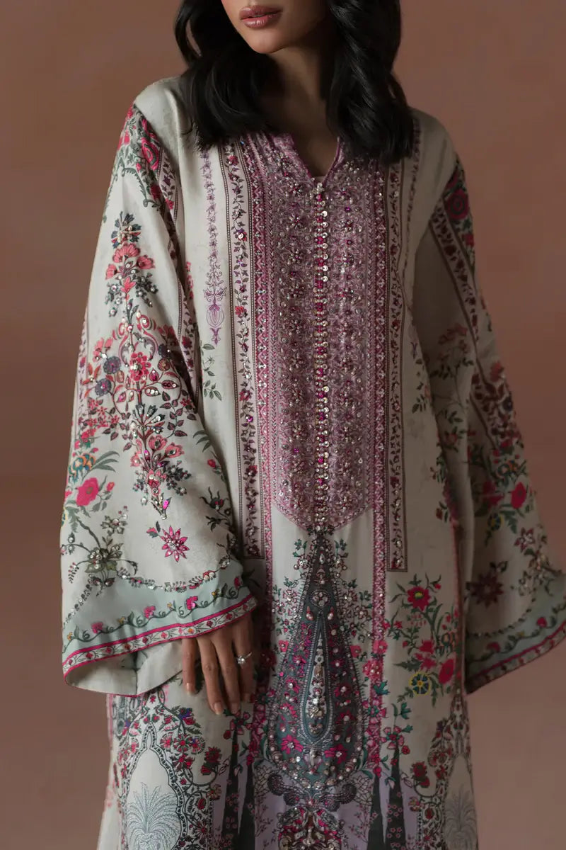 AMMARA KHAN ‘FLO LUXURY FESTIVE COLLECTION’25 | RASPBERRY COOLER SET