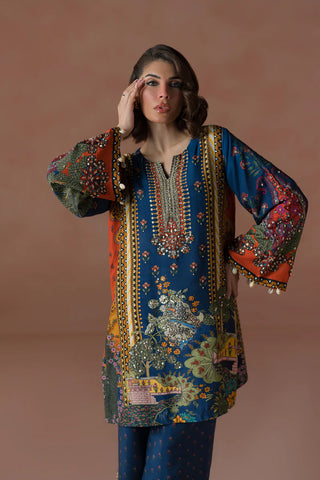 AMMARA KHAN ‘FLO LUXURY FESTIVE COLLECTION’25 | MODERN MUGHAL CORD SET