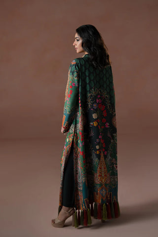 AMMARA KHAN ‘FLO LUXURY FESTIVE COLLECTION’25 | FOREST FLORAL KAFTAN SET