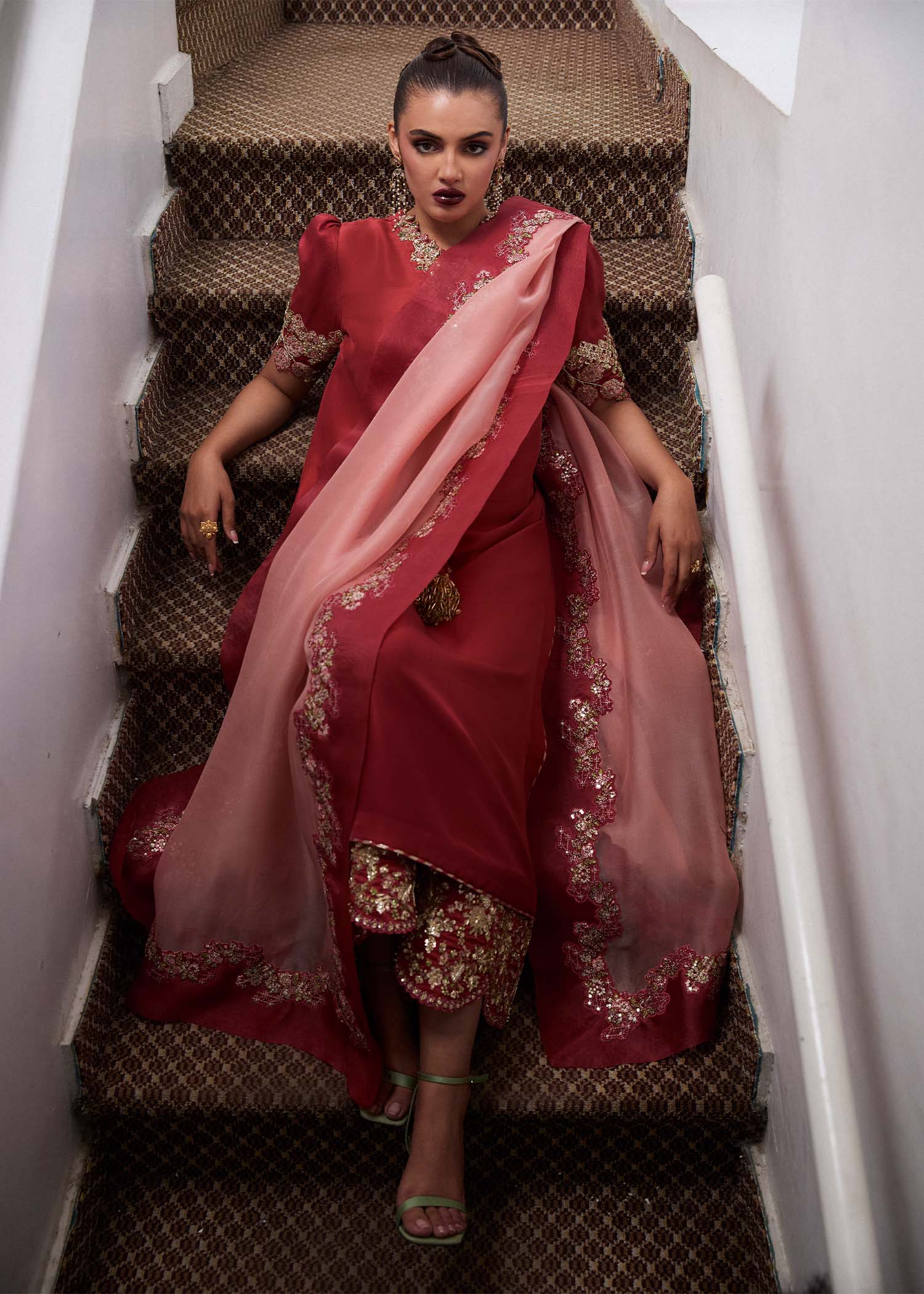 HUSSAIN REHAR SPRING SUMMER LUXURY PRET’25 | TRAM