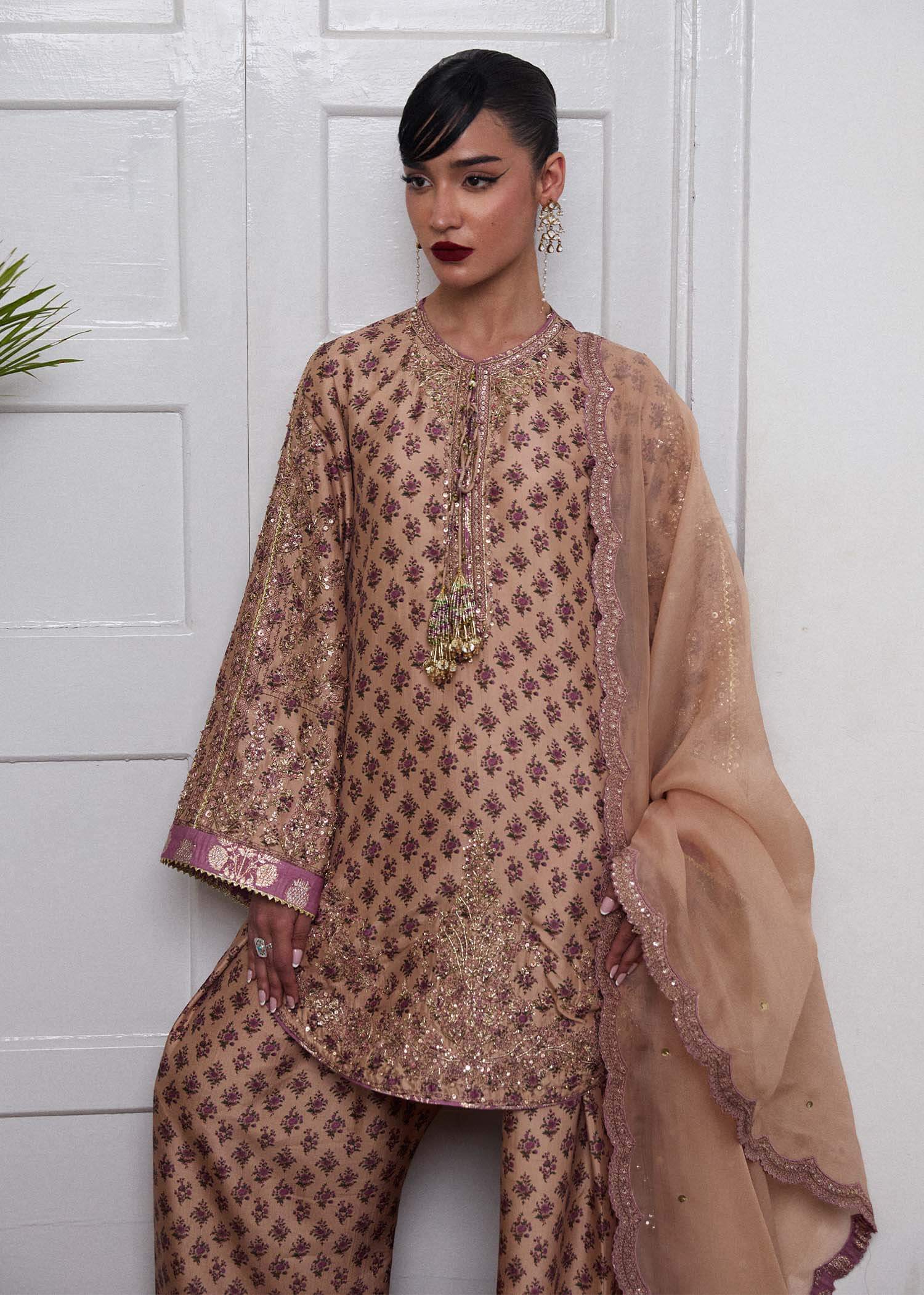 HUSSAIN REHAR SPRING SUMMER LUXURY PRET’25 | FRAN