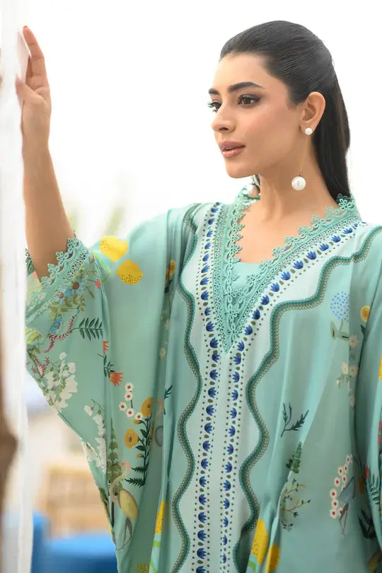 NADIA FAROOQUI ROCCO PRINTS’25 | TURQUOISE DANCE