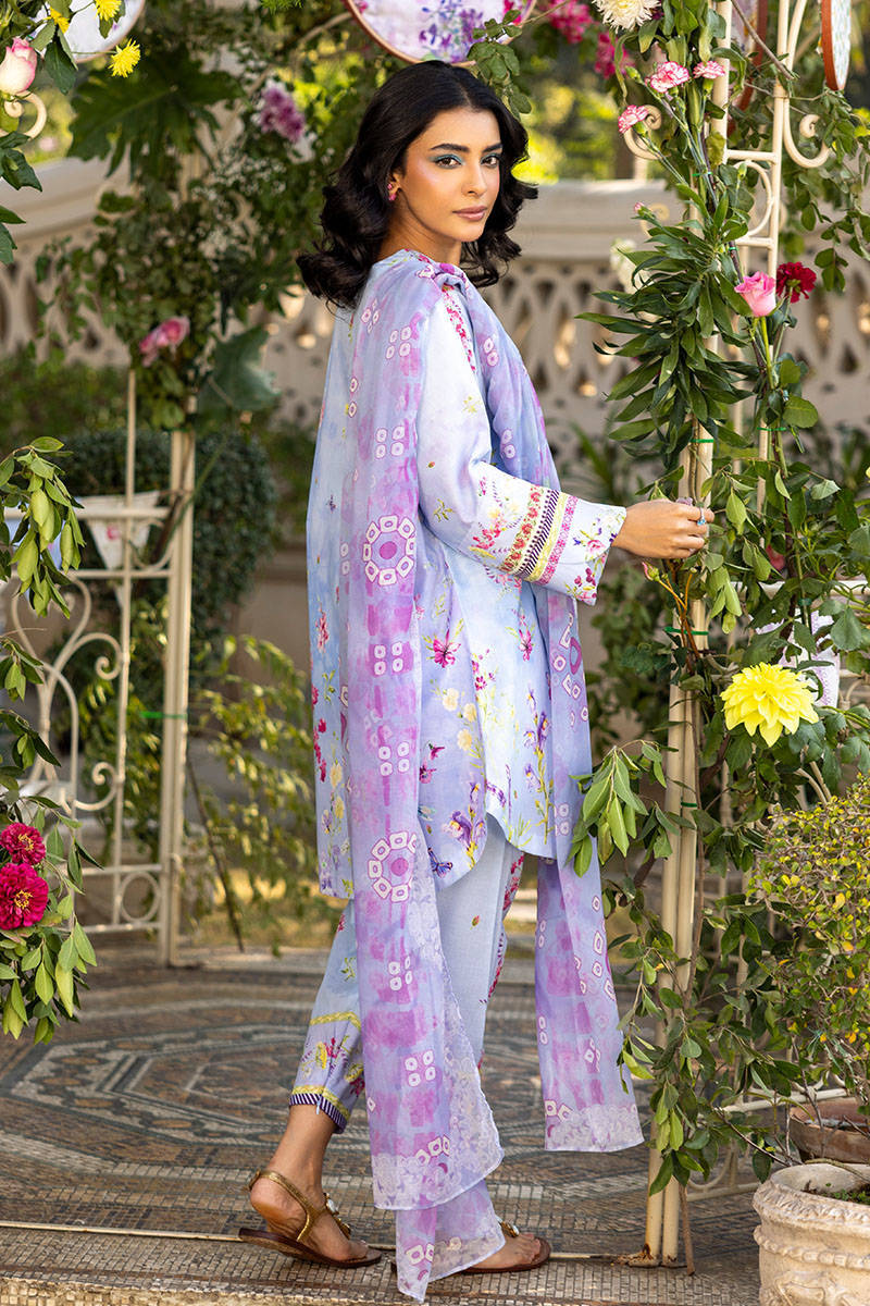FARIDA HASAN ‘PICNIC BASICS’25 | BREEZY BLUE SET