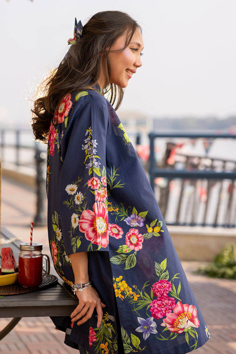FARIDA HASAN ‘PICNIC BASICS’25 | DUSKY FLORAL SET