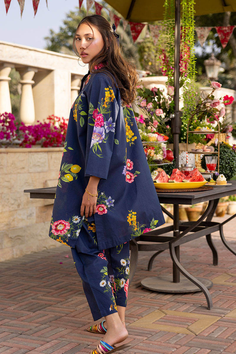 FARIDA HASAN ‘PICNIC BASICS’25 | DUSKY FLORAL SET