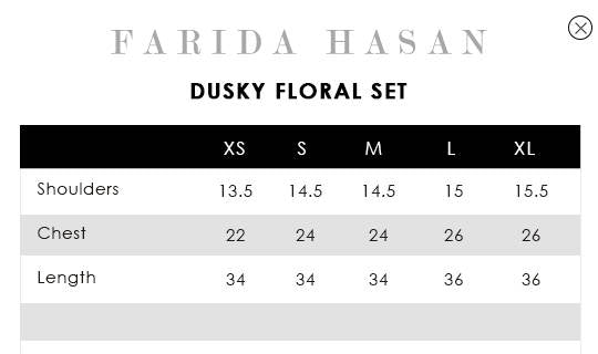 FARIDA HASAN ‘PICNIC BASICS’25 | CITRUS BLOOM