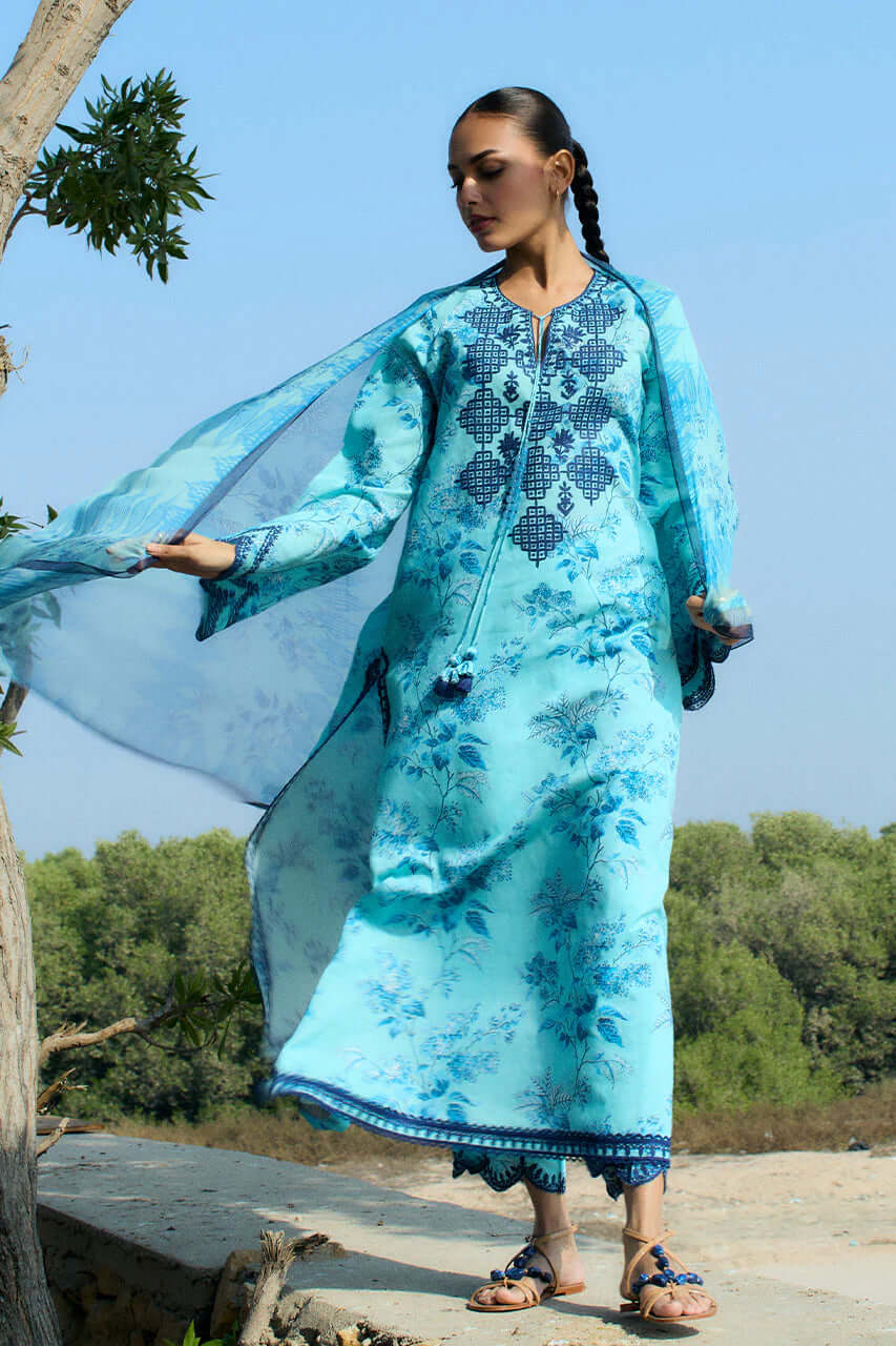 SANIA MASKATIYA UNSTITCHED SPRING SUMMER’25 | AZUR A