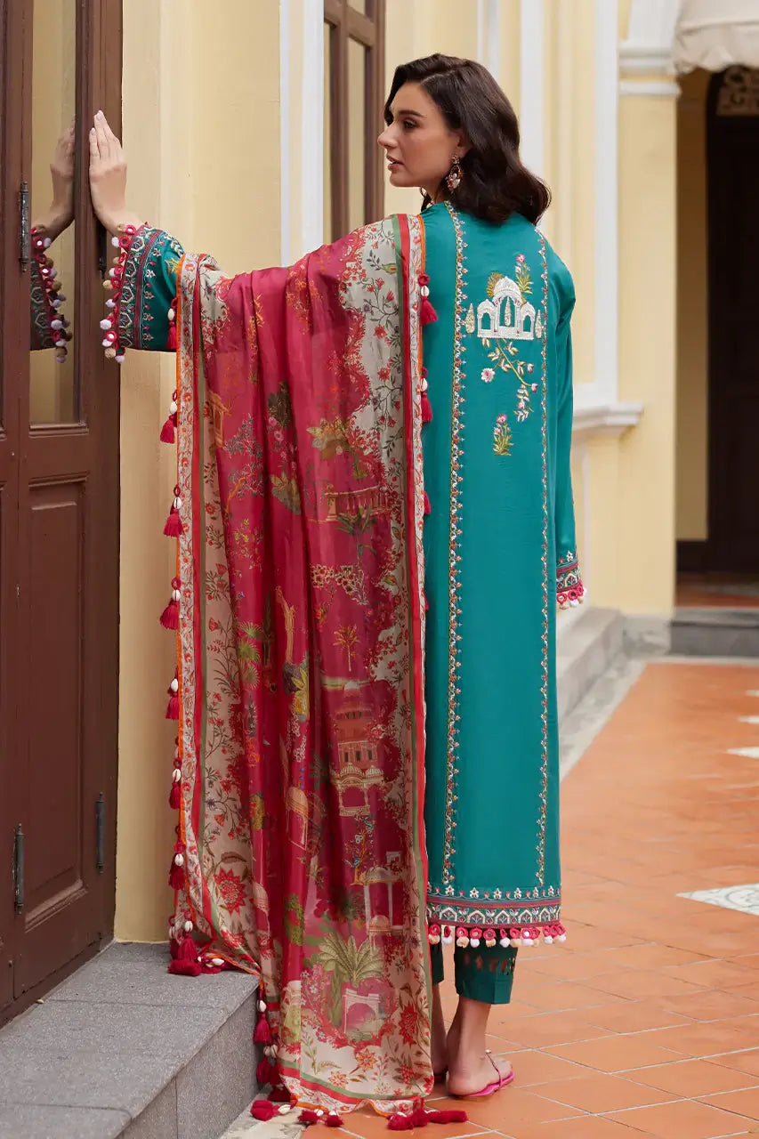 NIDA AZWER LUXURY LAWN’25 | MYSTIC FLORA