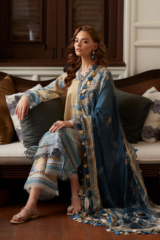 NIDA AZWER LUXURY LAWN’25 | SERENE TAPESTRY