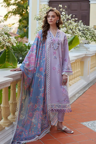 NIDA AZWER LUXURY LAWN’25 | SUZANI BLISS