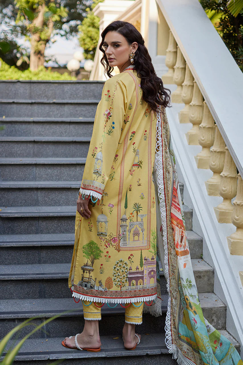 NIDA AZWER LUXURY LAWN’25 | EMBER GARDEN