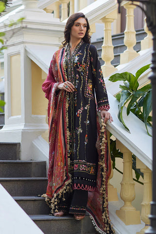 NIDA AZWER LUXURY LAWN’25 | ENCHANTED NOIR