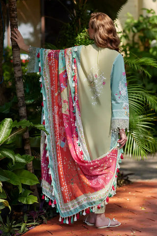 NIDA AZWER LUXURY LAWN’25 | FLORAL HARMONY