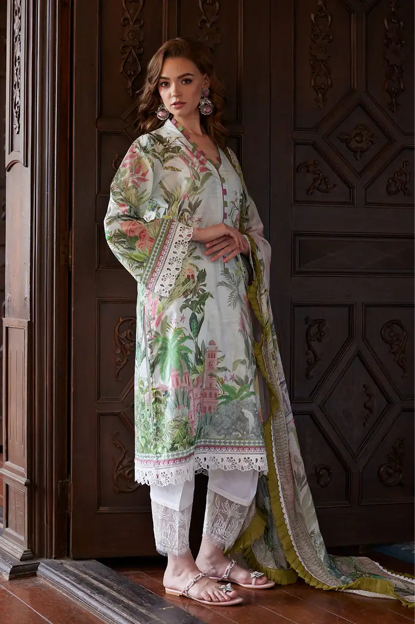 NIDA AZWER LUXURY LAWN’25 | TROPICAL HEAVEN