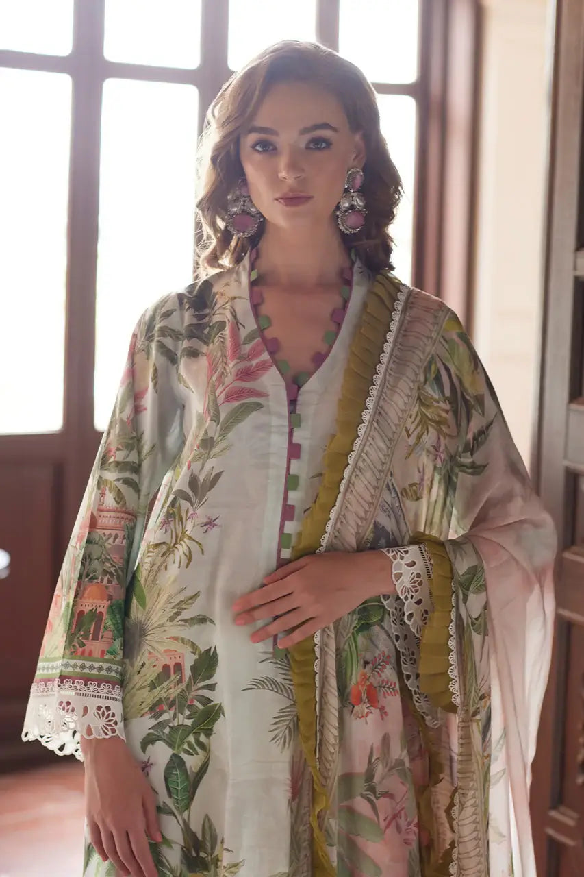 NIDA AZWER LUXURY LAWN’25 | TROPICAL HEAVEN