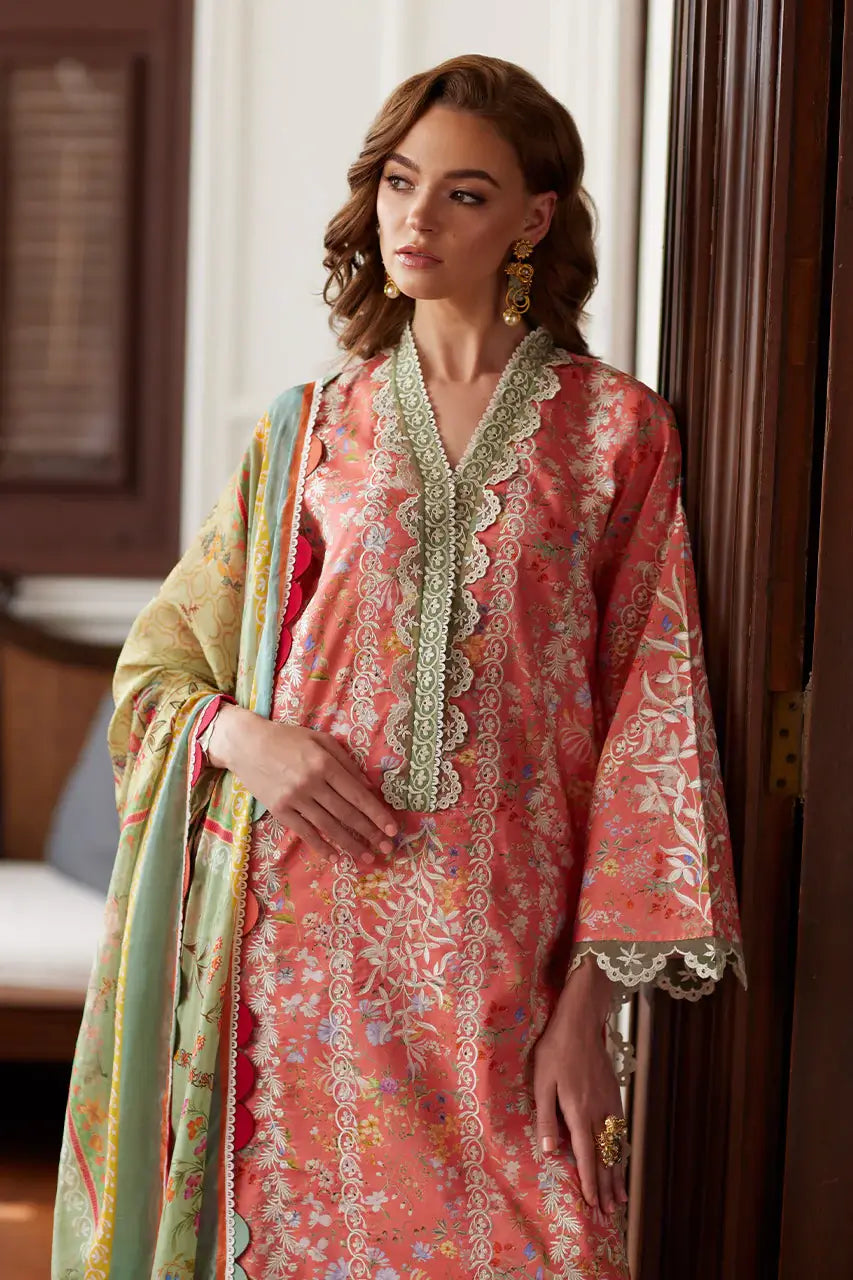 NIDA AZWER LUXURY LAWN’25 | LUSH REVERIE