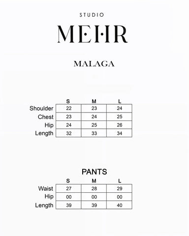 STUDIO MEHR LAWN PRET’25 | MALAGA MATCHING SET