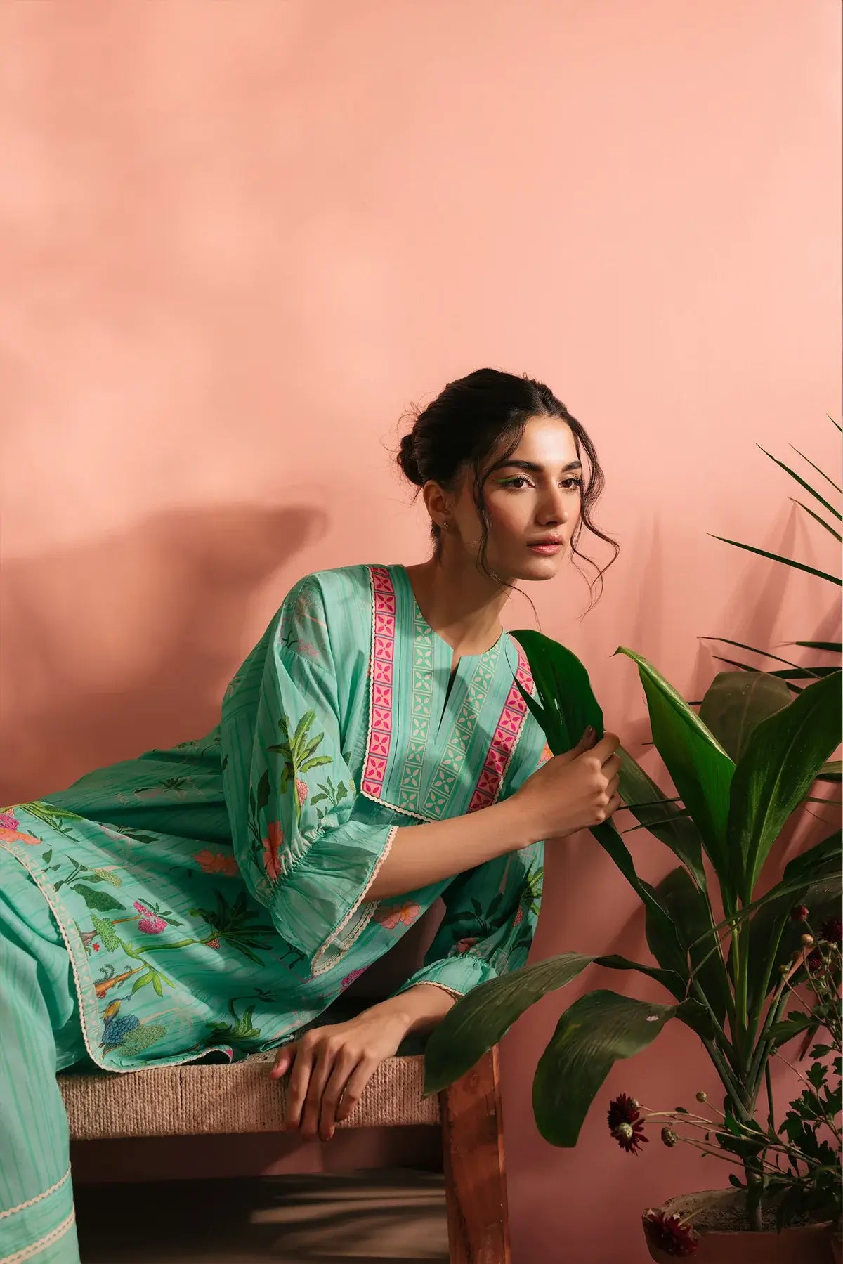 STUDIO MEHR LAWN PRET’25 | SEASIDE VIOLET MATCHING SET