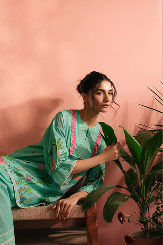 STUDIO MEHR LAWN PRET’25 | SEASIDE VIOLET MATCHING SET