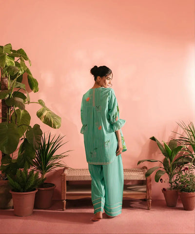 STUDIO MEHR LAWN PRET’25 | SEASIDE VIOLET MATCHING SET